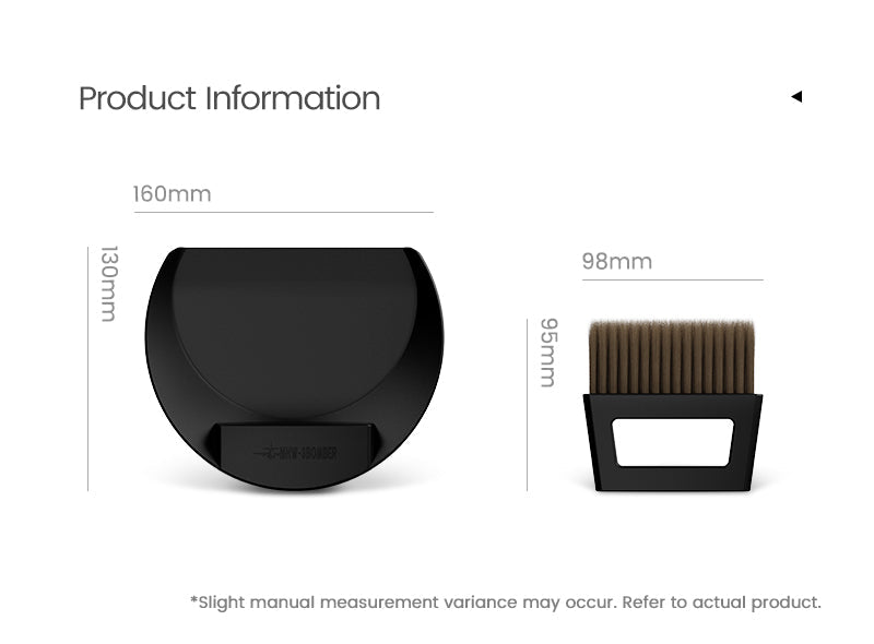 MHW-3Bomber Coffee Bar Brush Negro - imagen 2