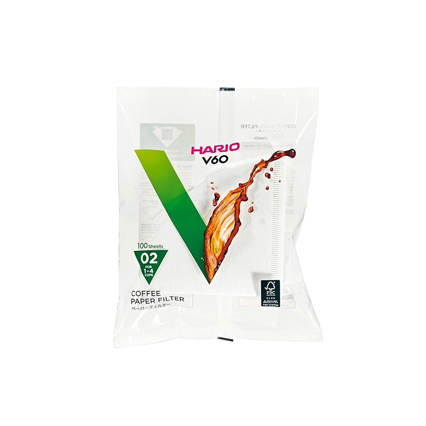 Filtros Hario V60 02 100pcs