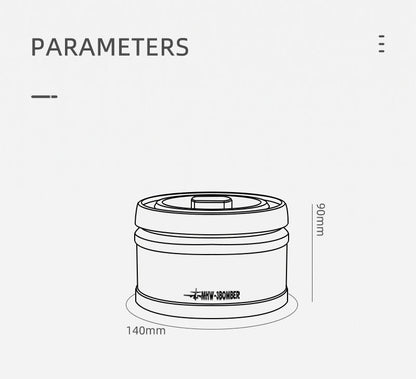 MHW-3Bomber Canister de Vacío 750ml - imagen 3