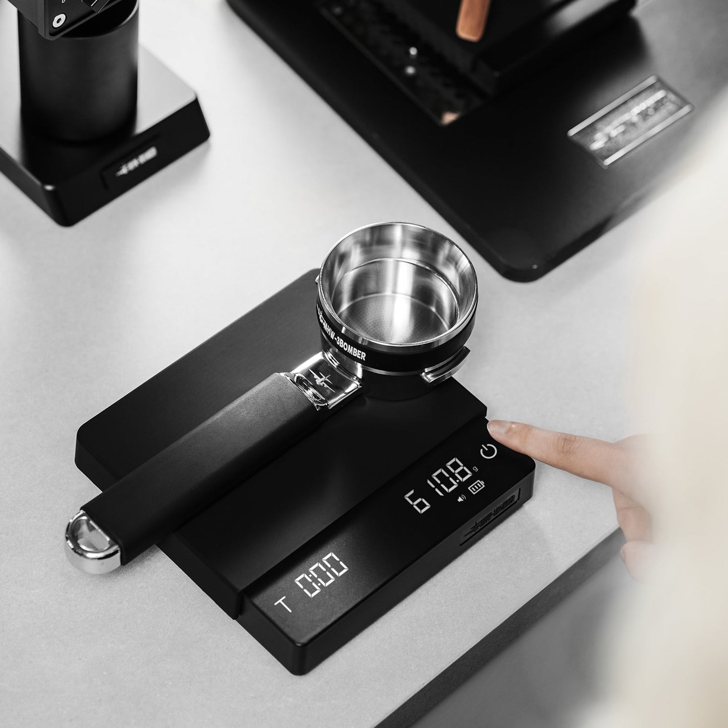 MHW-3Bomber Cube Coffee Scale 3.0 Pro Max Negro - imagen 2