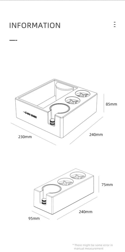 MHW-3Bomber Knock Box ABS Multifuncional 51-54mm - imagen 2