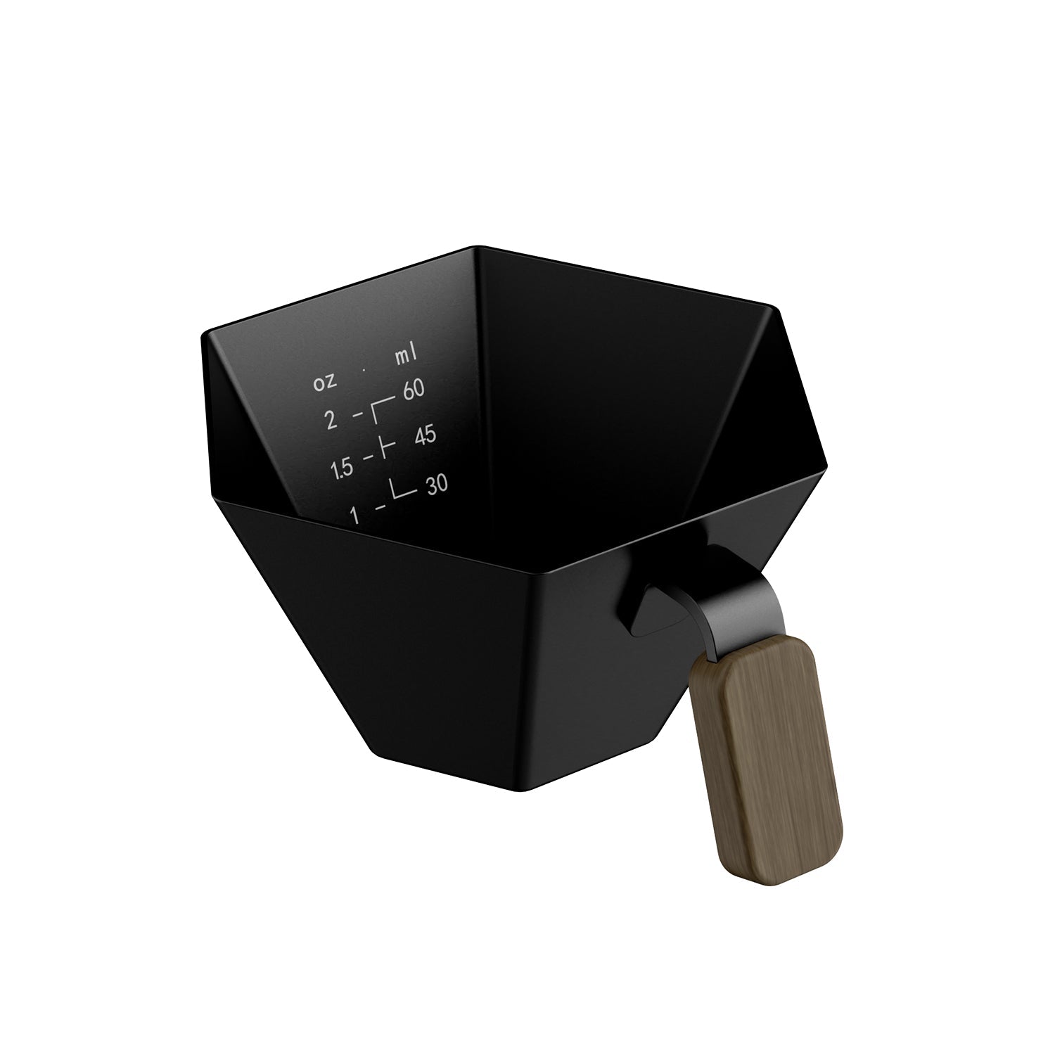 MHW-3Bomber Taza Medidora 100ml Negro Mate - imagen 2