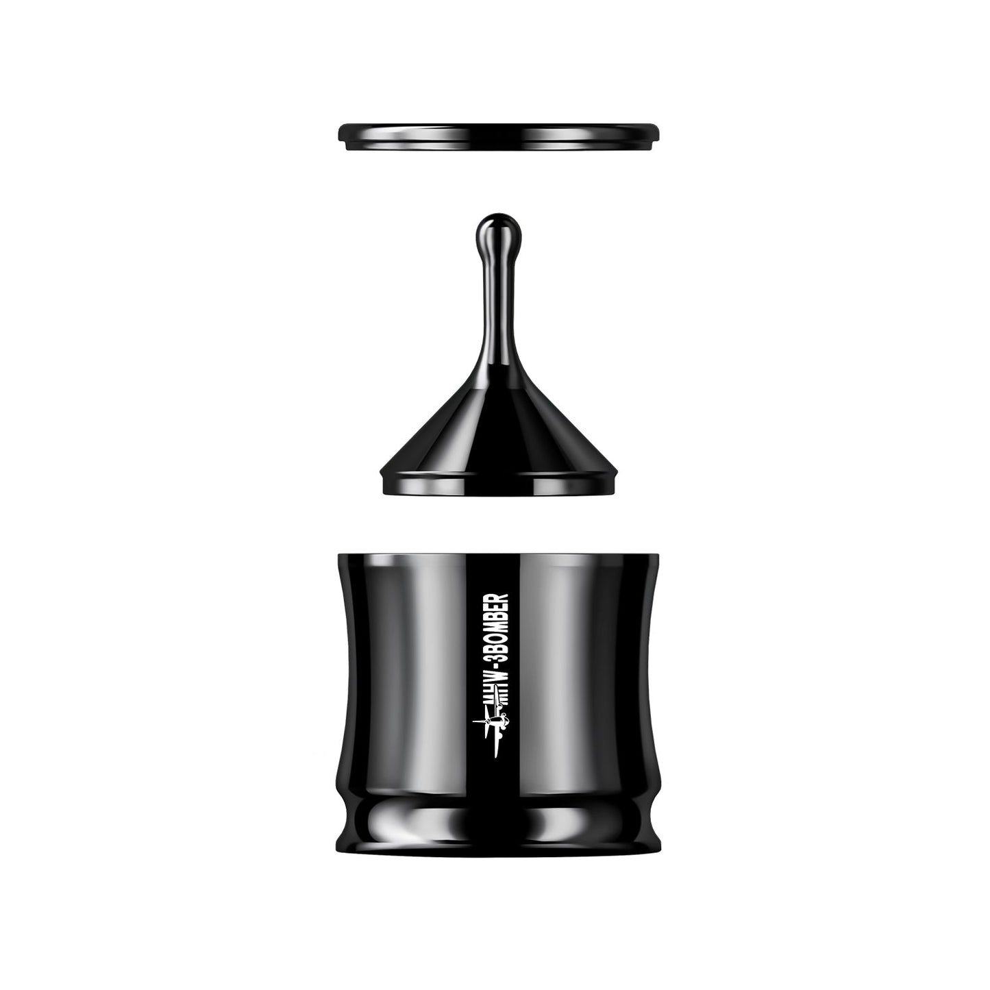 MHW-3Bomber FlowLight Dosing Funnel 58mm Negro