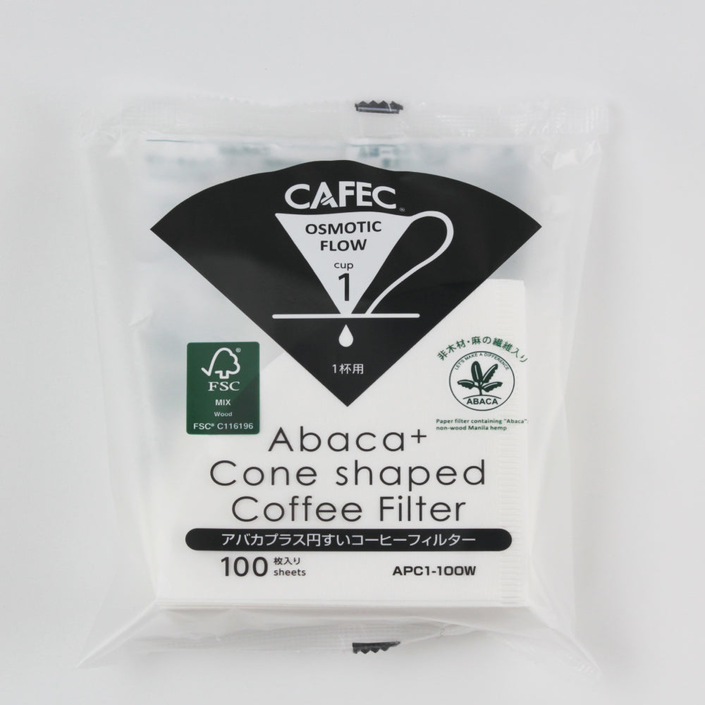 Filtro de Papel CAFEC Abaca+ para V60