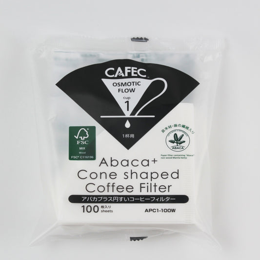 Filtro de Papel CAFEC Abaca+ para V60