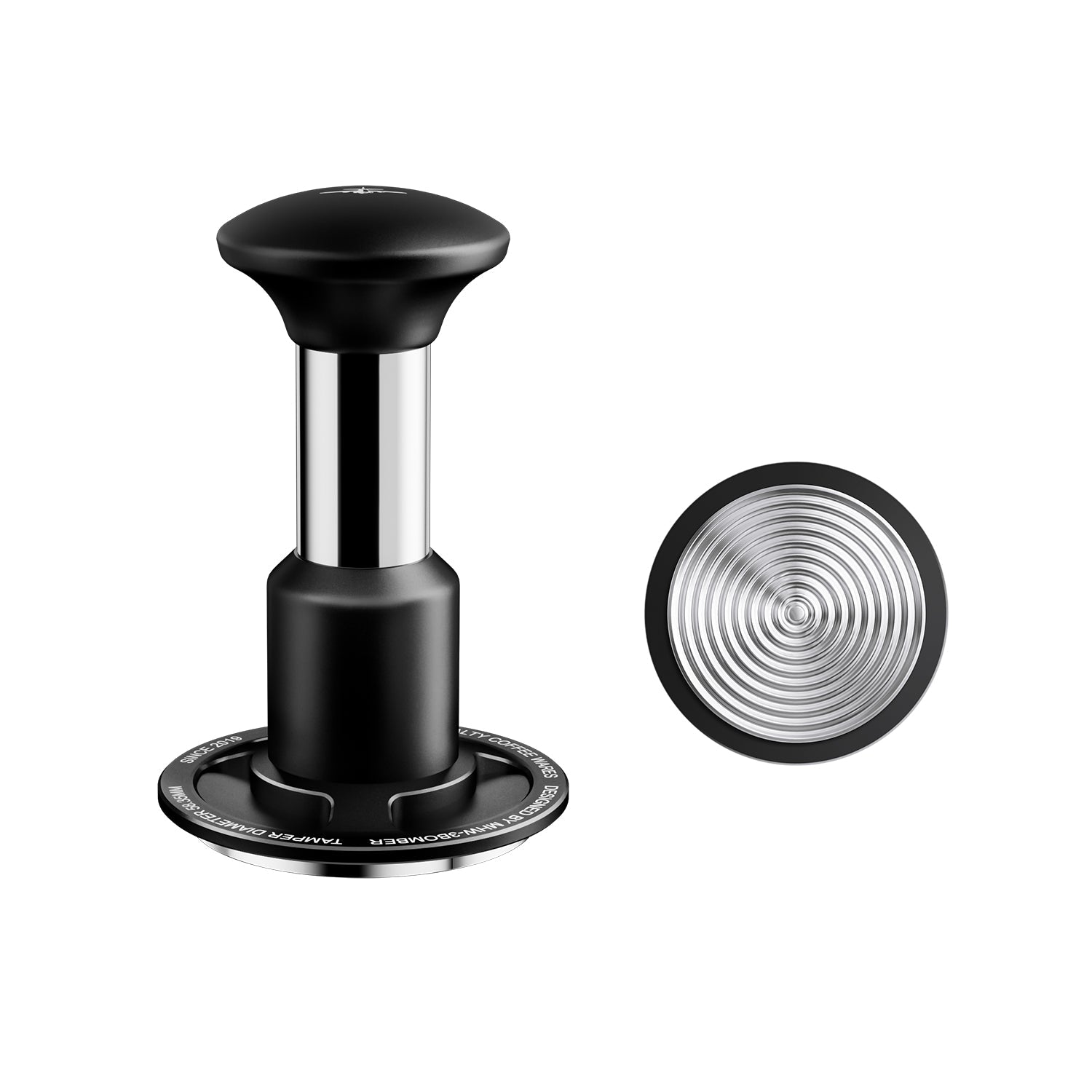 MHW-3Bomber Knight Impact Tamper Negro Roscado 58.35mm