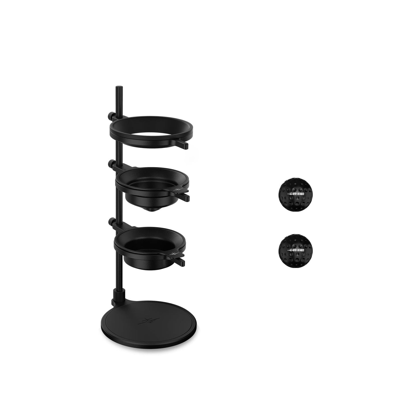 MHW-3Bomber Smooth Soporte Chilling Ball Pour Over Negro