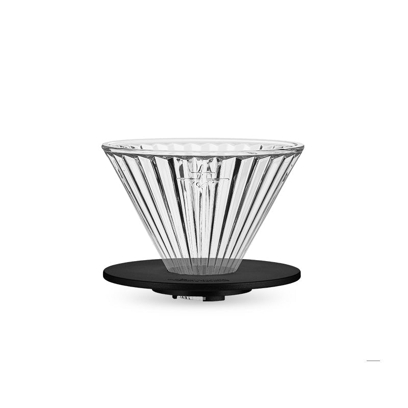 MHW-3Bomber Elf Glass Dripper Transparente Base Negra