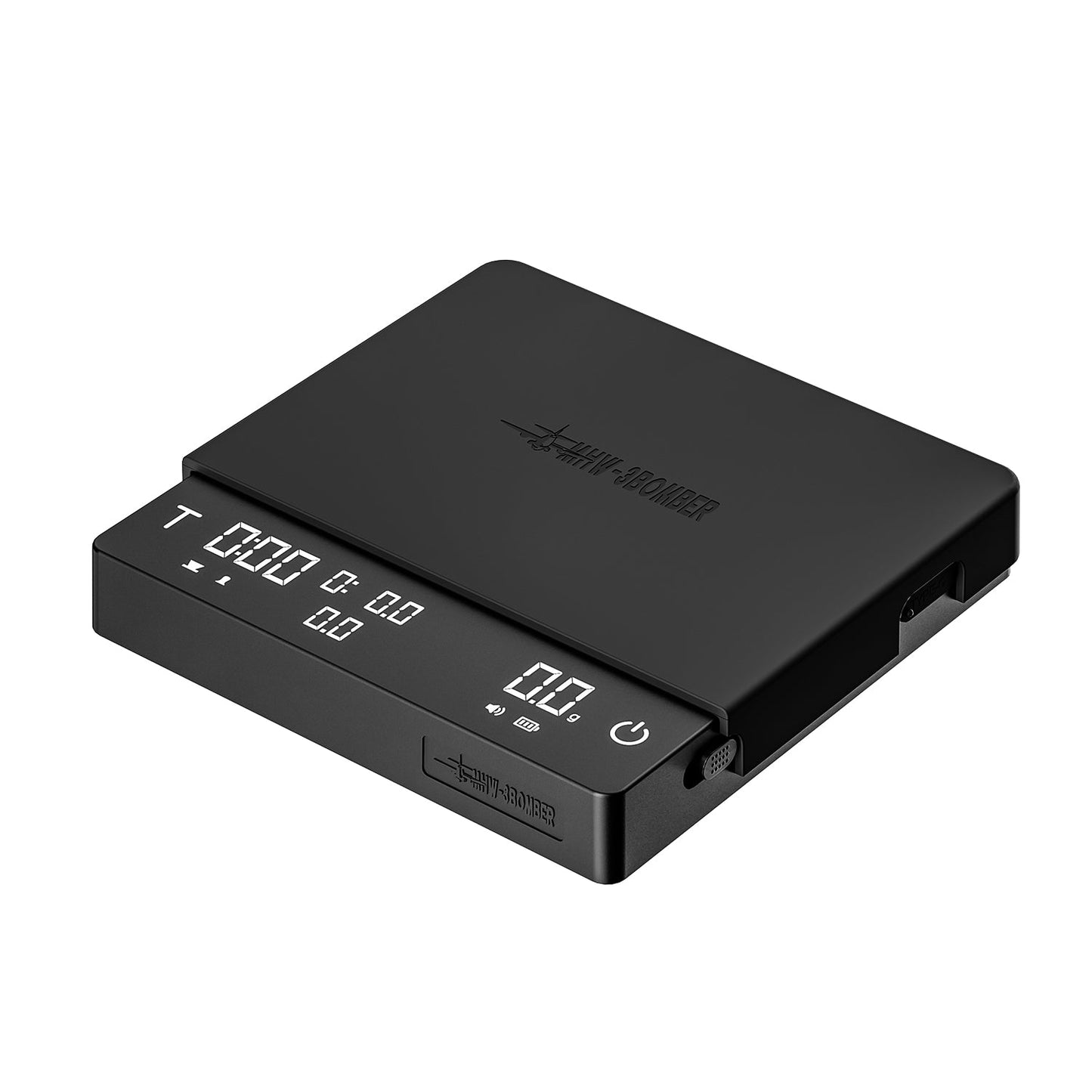 MHW-3Bomber Cube Coffee Scale 2.0 Negro
